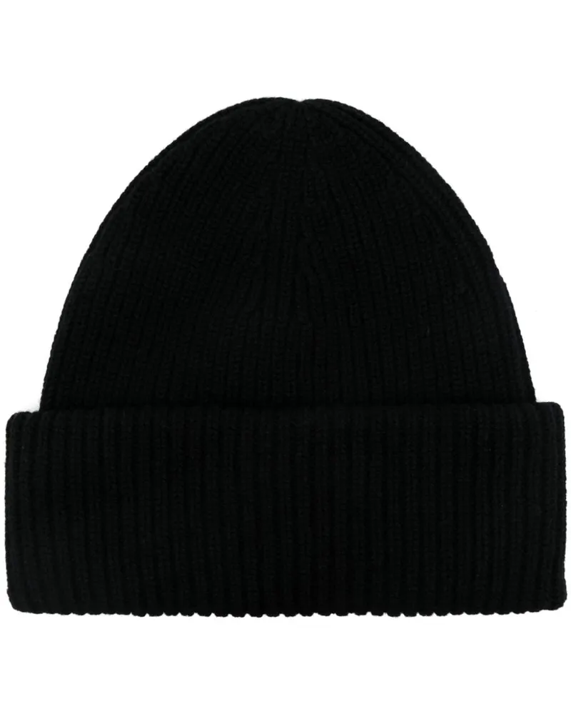 Fabiana Filippi Gestrickte Beanie - Schwarz Schwarz
