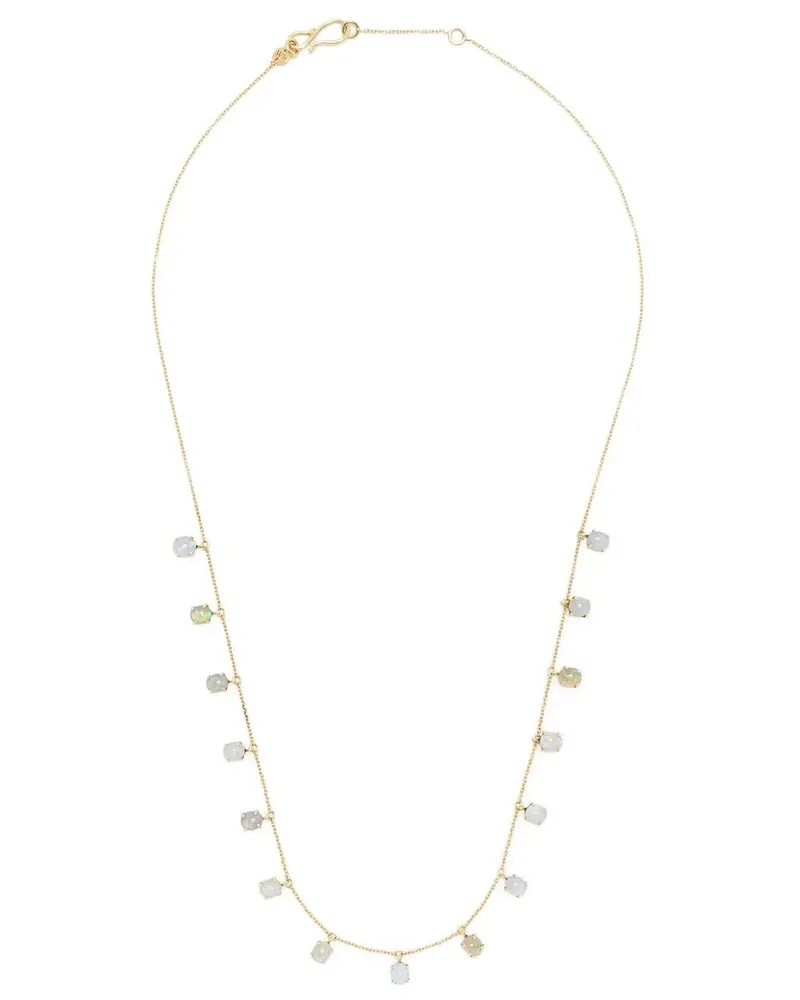 WHITE BIRD 18kt Gelbgoldhalskette Gold