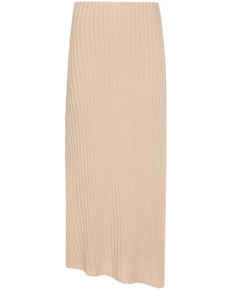 By Malene Birger Asymmetrischer Rocj - Nude Nude