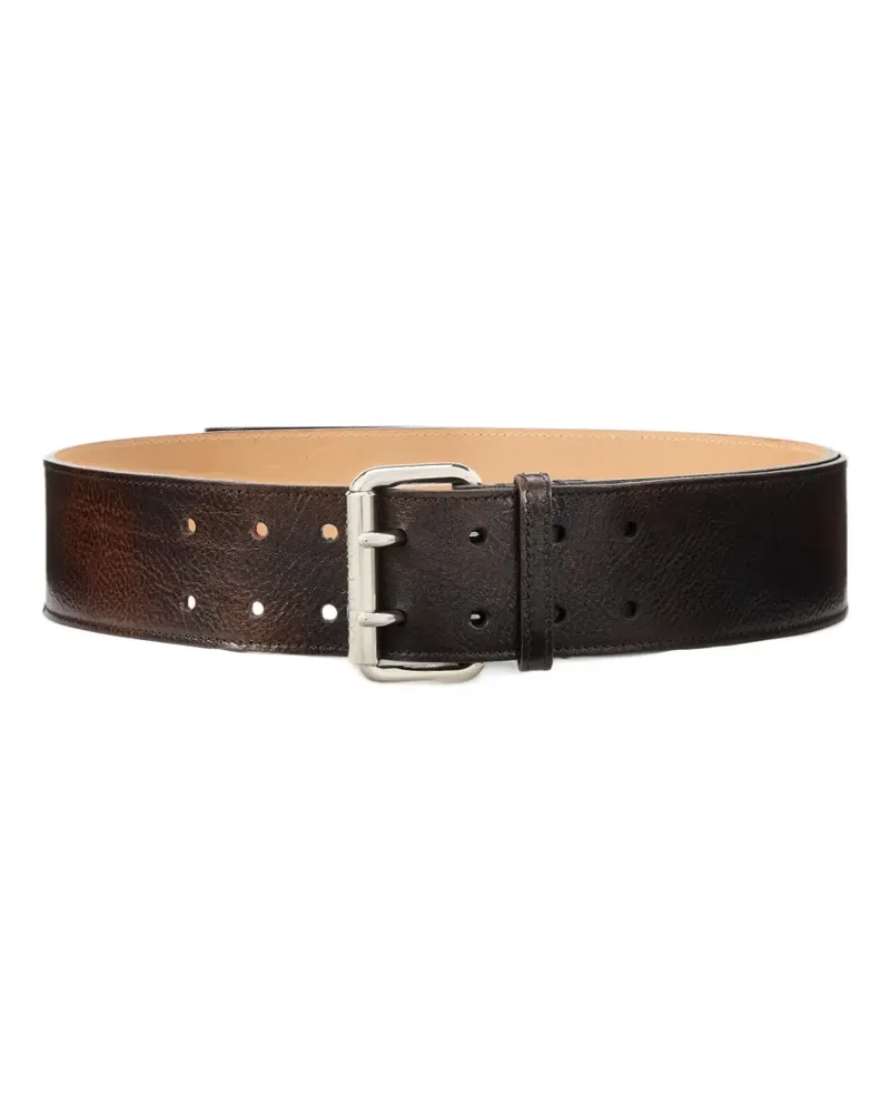 Ralph Lauren Gürtel im Distressed-Look - Braun Braun