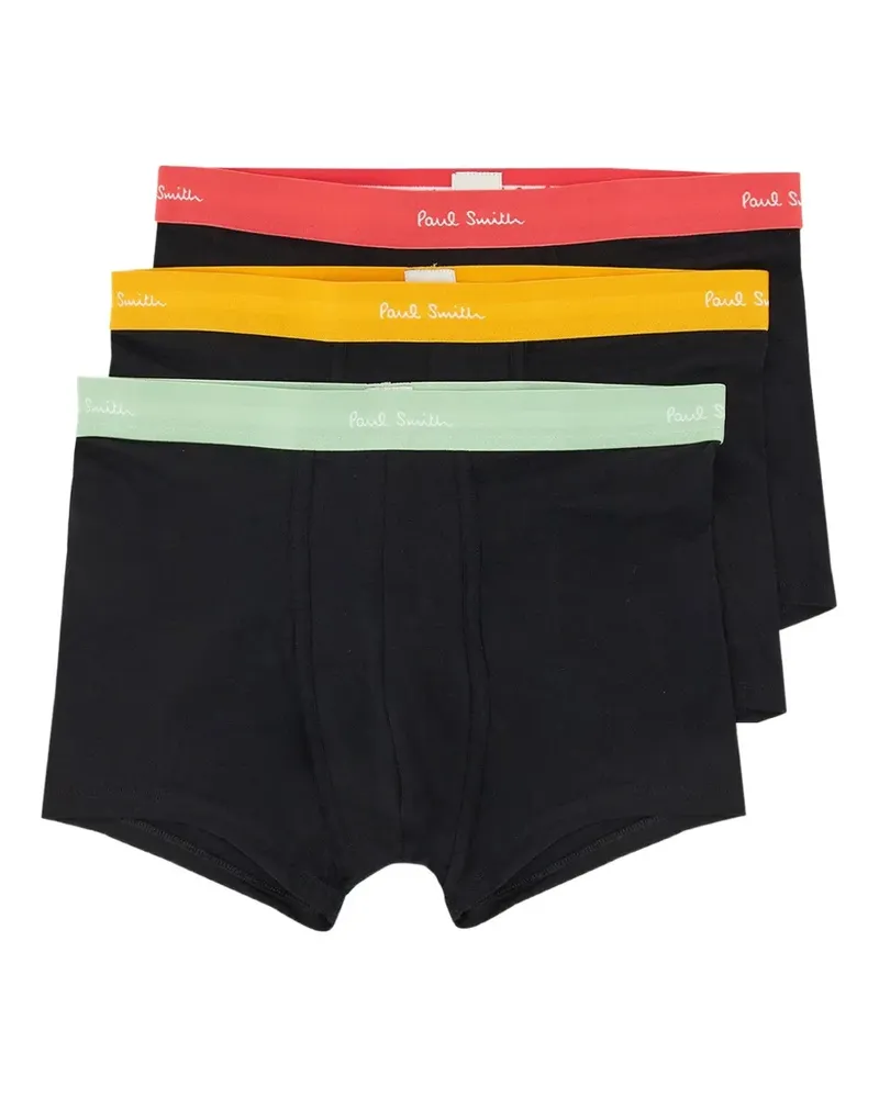 Paul Smith logo boxers (set of three) - Schwarz Schwarz