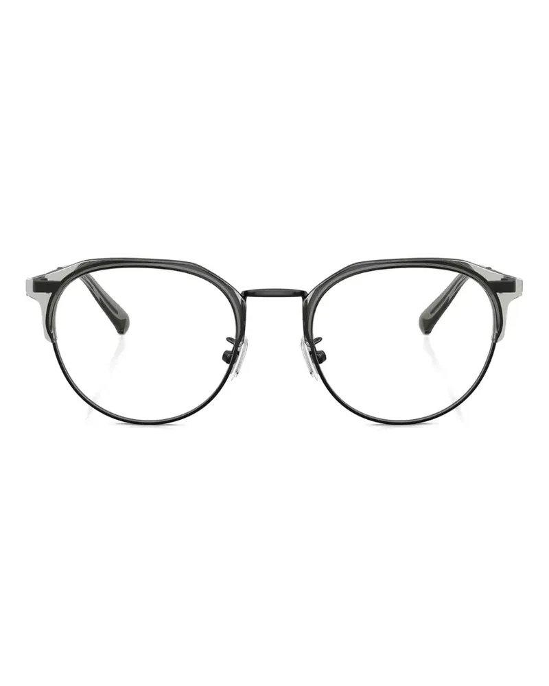 Coach geometric-frame glasses - Schwarz Schwarz