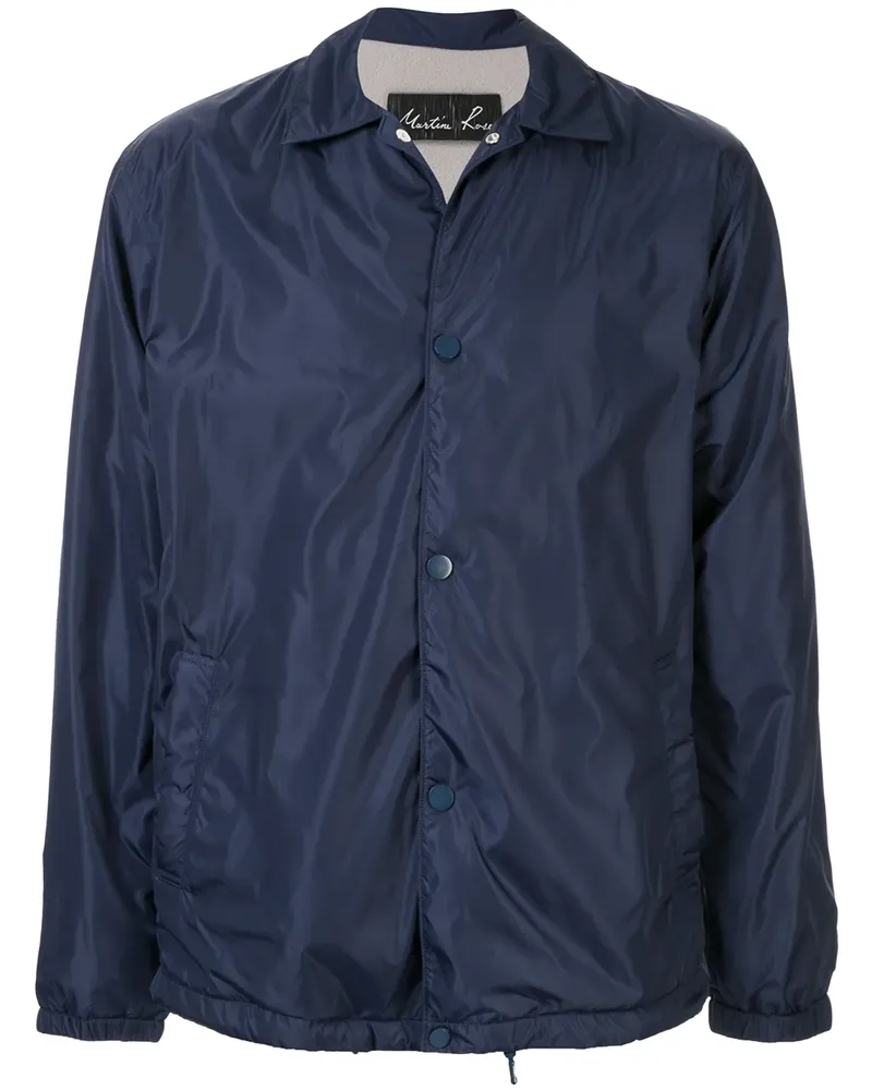 Martine Rose Jacke mit Druckknöpfen - Blau Blau