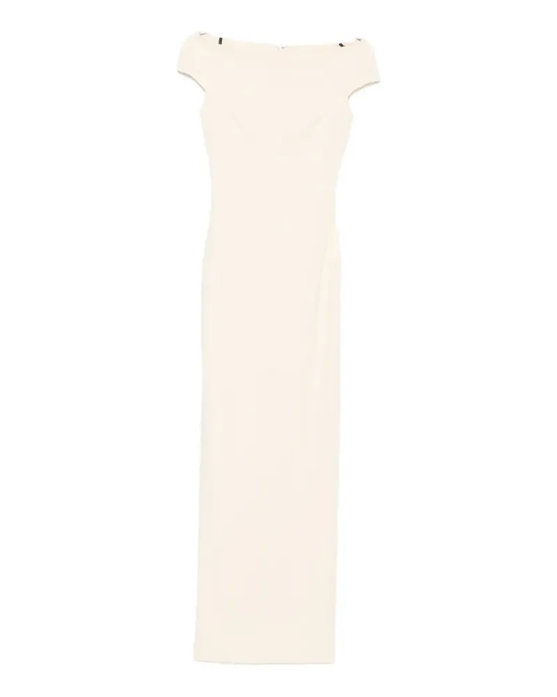 Solace London Kyra off-the-shoulder maxi dress - Nude Nude