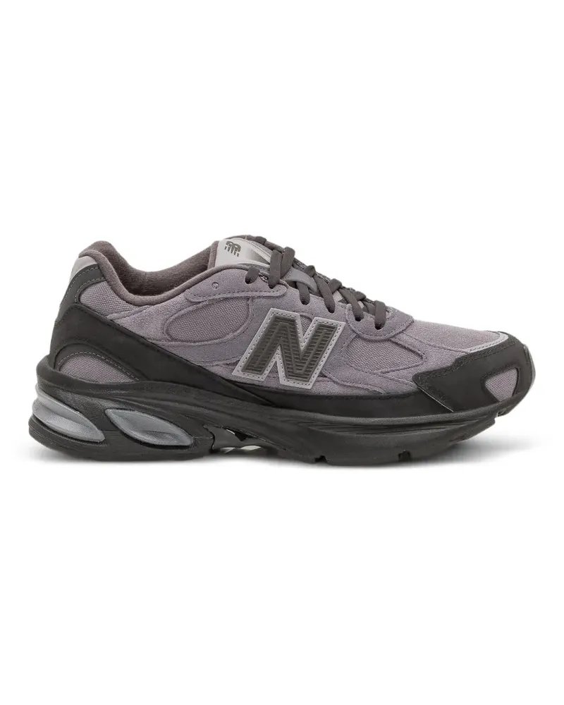 New Balance Sneakers mit Mesh- und Wildledereinsätzen - Grau Grau