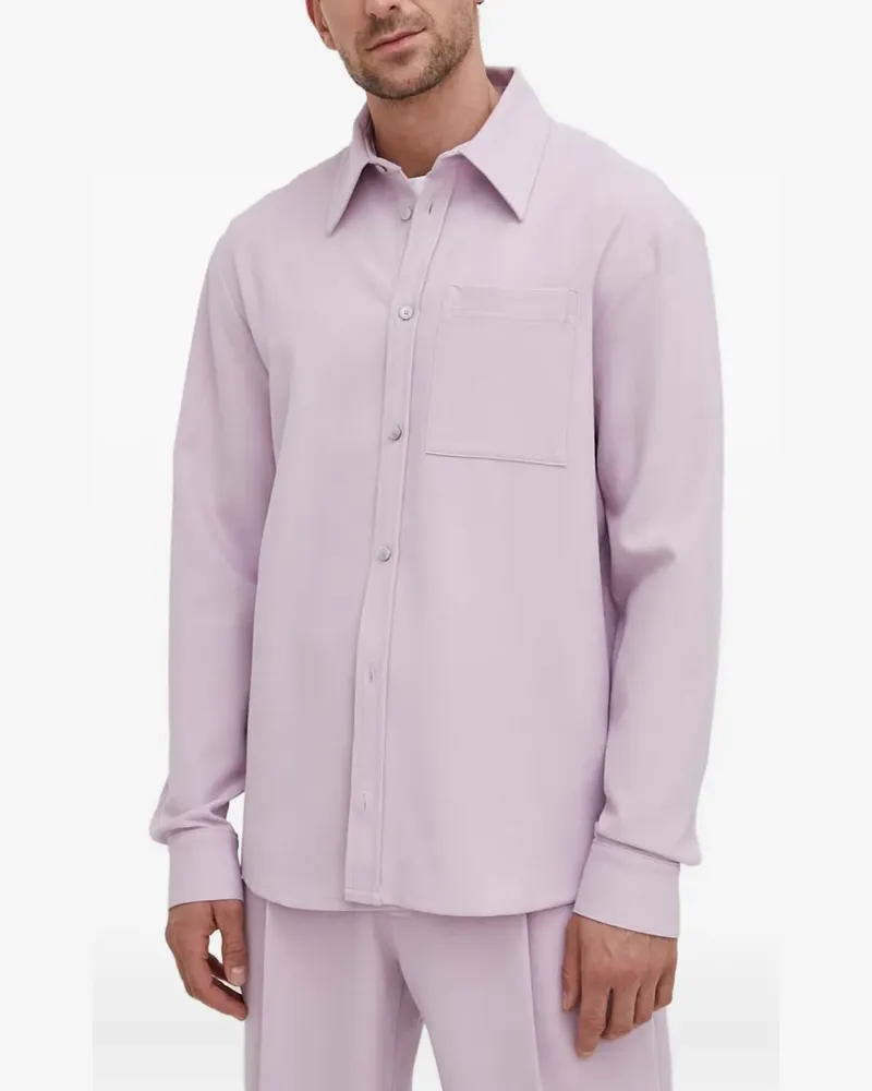 Won Hundred pocket-detail shirt - Violett Violett