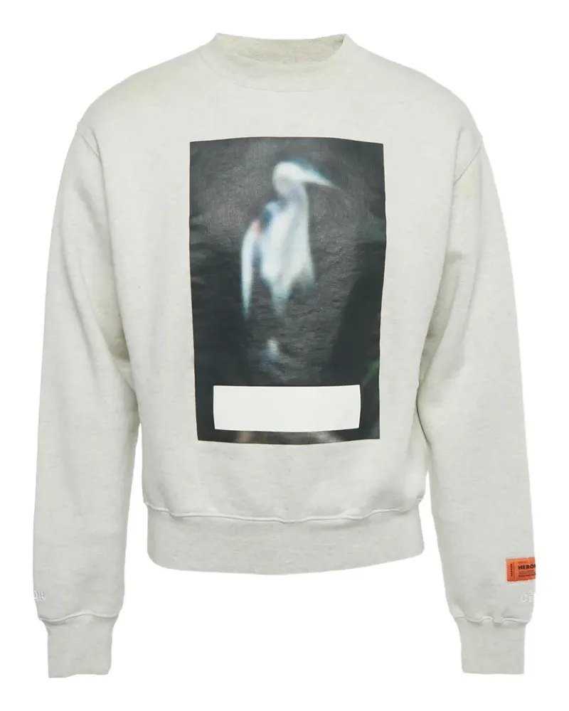 Heron Preston crew-neck sweatshirt - Grau Grau