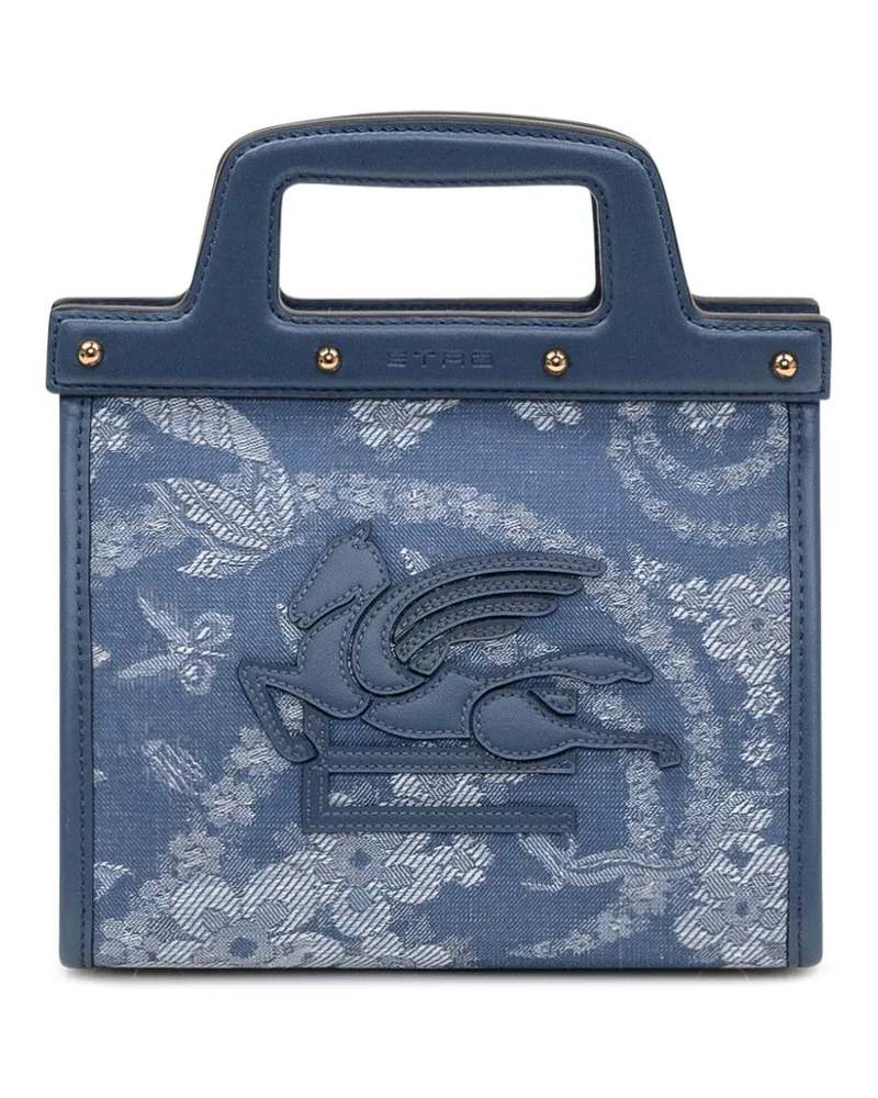 Etro Love Trotter Tote Bag - Blau Blau