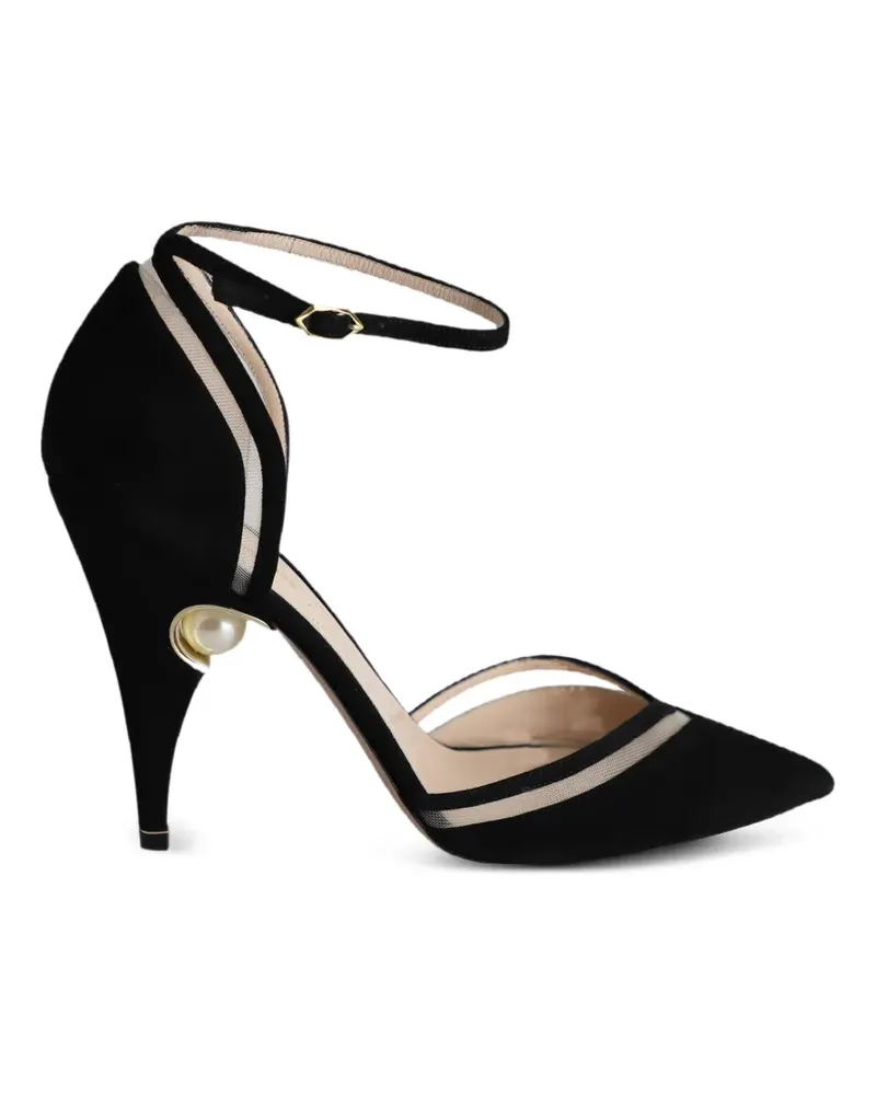 Nicholas Kirkwood Pumps mit Perlenverzierung - Schwarz Schwarz