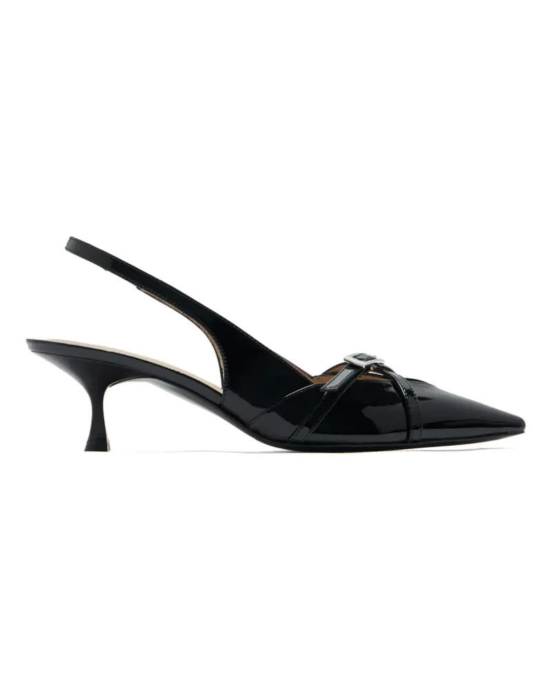 Stuart Weitzman Georgie Pumps mit Schnallenriemen - Schwarz Schwarz