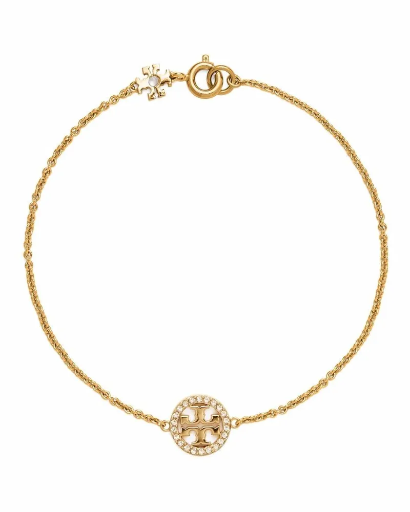 Tory Burch Miller Armband mit Cut-Out-Logo Gold