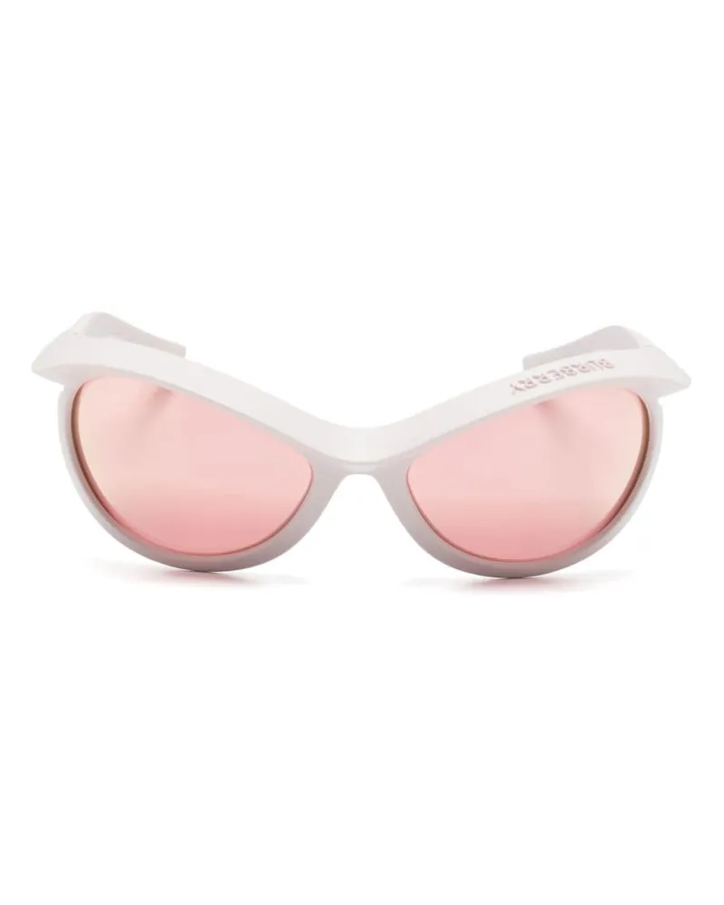 Burberry Virgil Sonnenbrille mit Shield-Gestell - Rosa Rosa