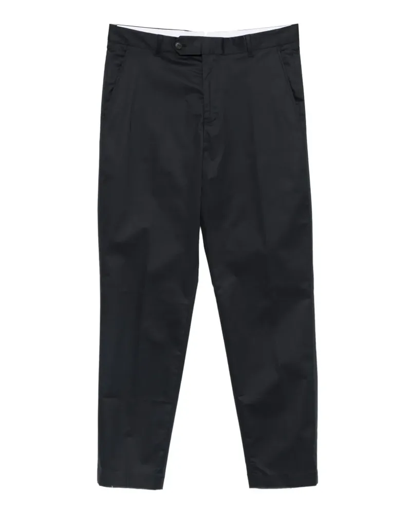 HUGO BOSS pressed-crease trousers - Blau Blau