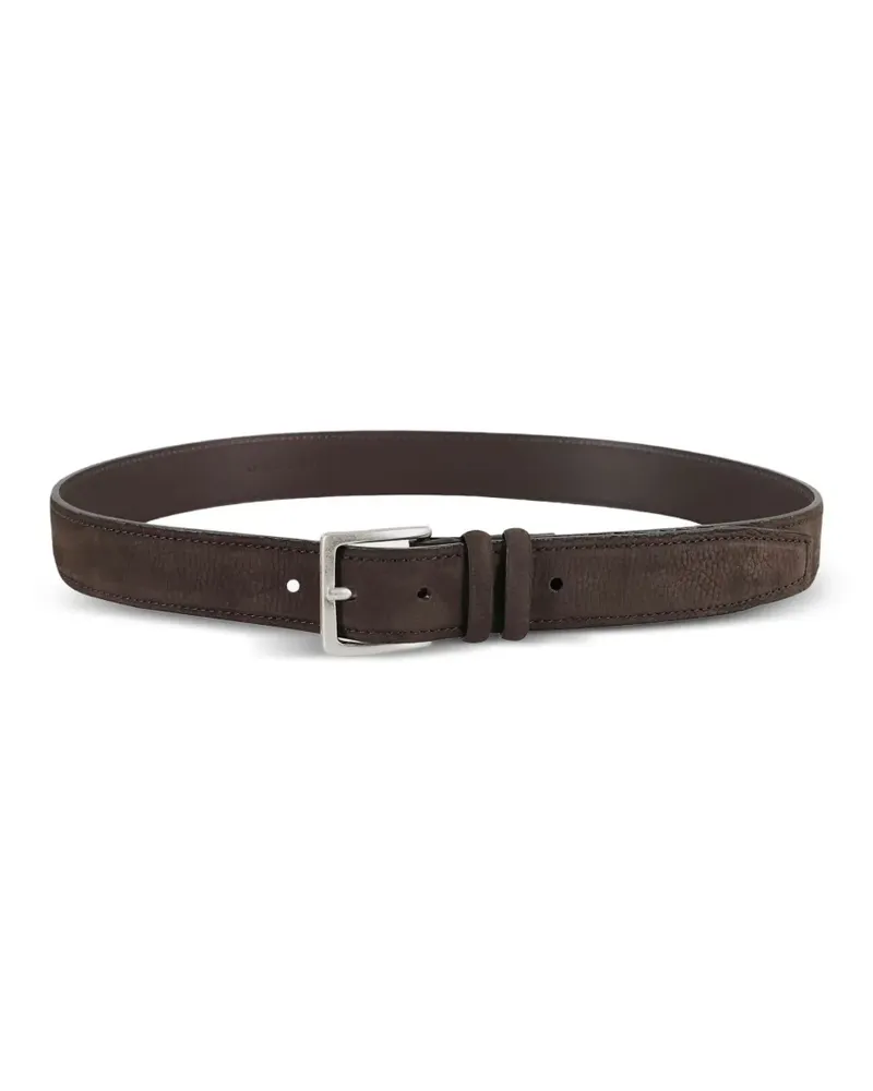 Orciani Gürtel aus Wildleder - Braun Braun