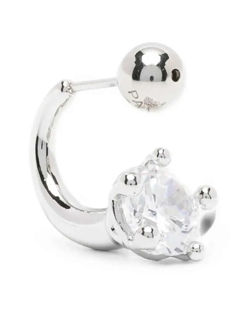 PANCONESI Nova curved earrings - Silber Silber