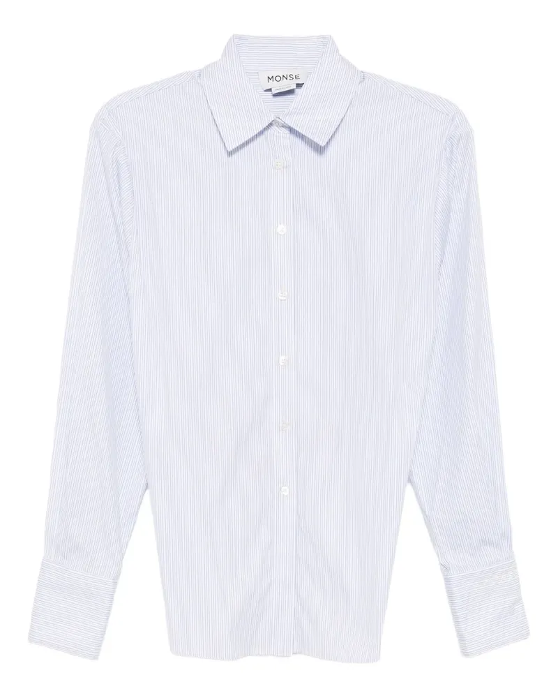 Monse Button-down-Hemd mit Gürtel - Blau Blau