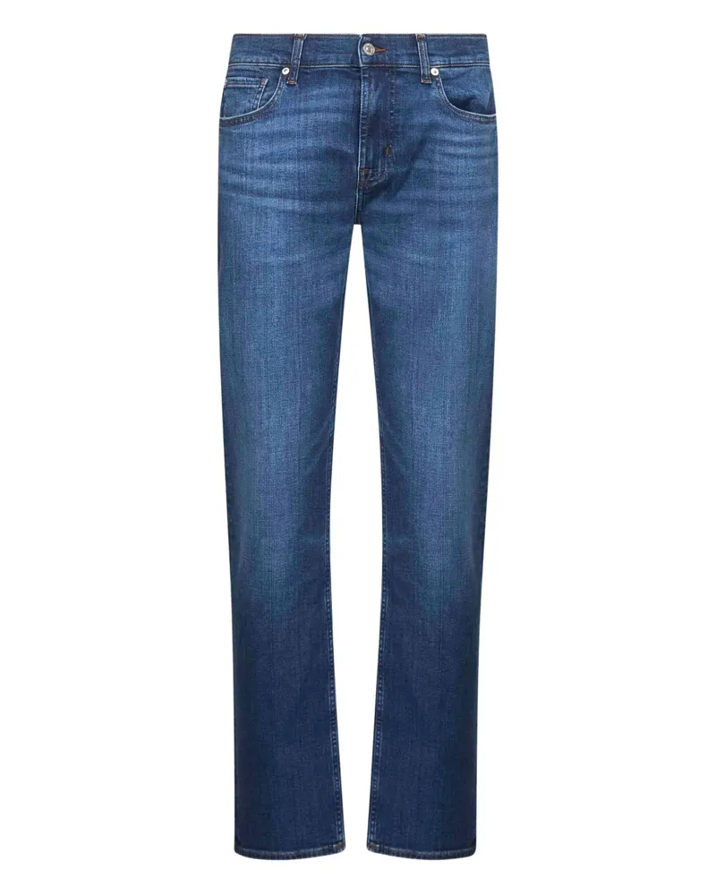 7 for all mankind Jeans aus Baumwolle - BLU Blu