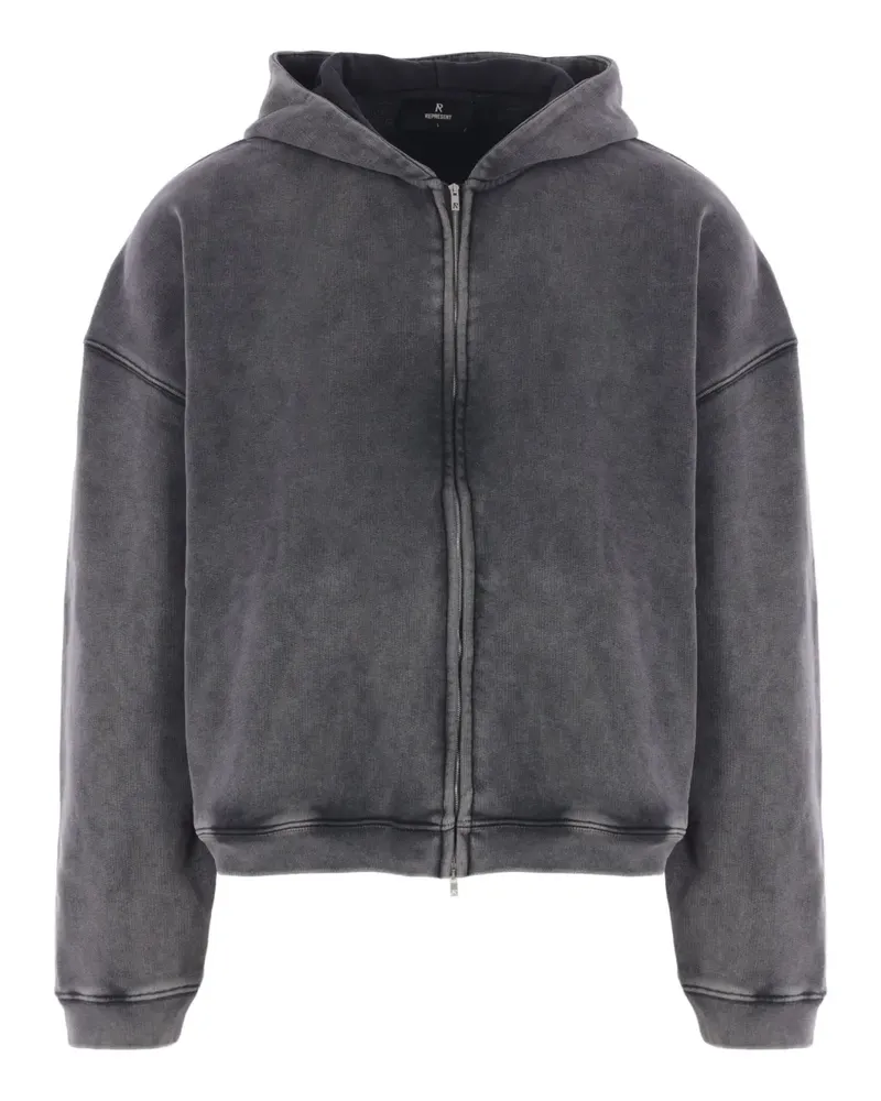 REPRESENT Kapuzenjacke mit Reißverschluss - Grau Grau