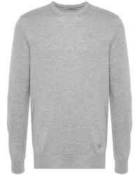 Corneliani Pullover aus Schurwolle Grau