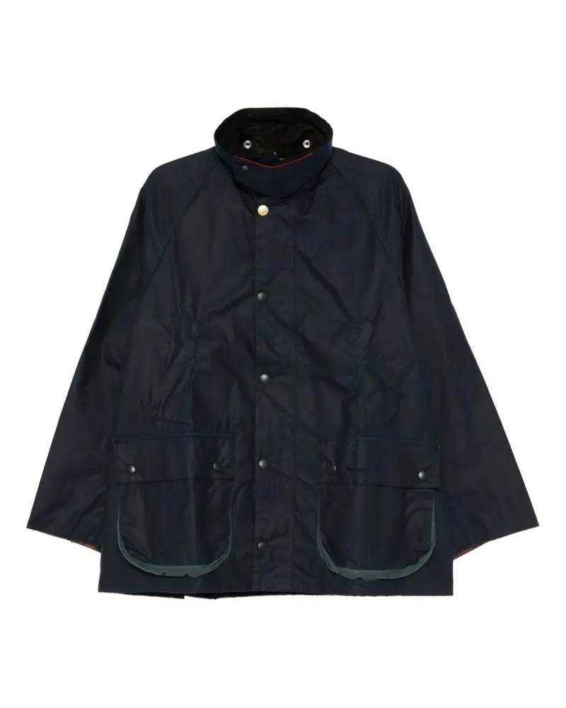 Barbour Hemdjacke mit geknöpften Taschen - Blau Blau