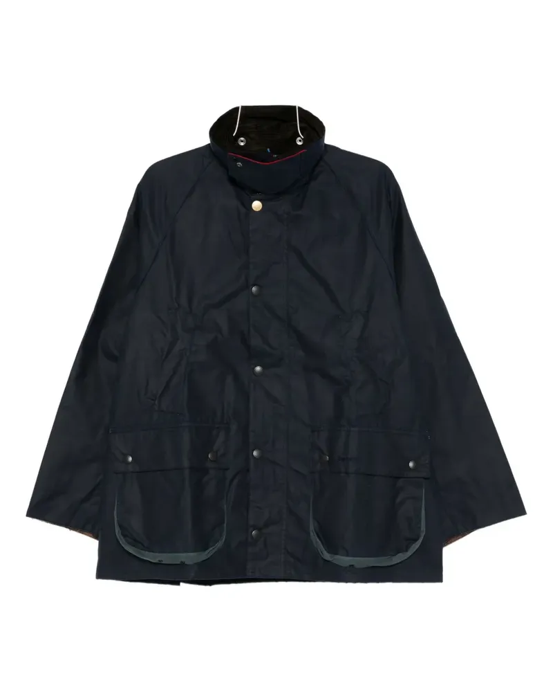 Barbour Hemdjacke mit geknöpften Taschen - Blau Blau