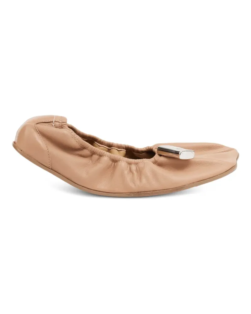 Maison Margiela Anatomic Numeric Ballerinas - Nude Nude