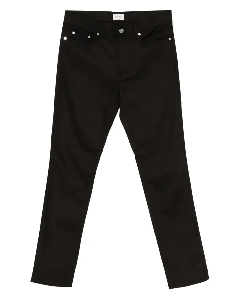 BLK DNM button-up denim trouser - Schwarz Schwarz
