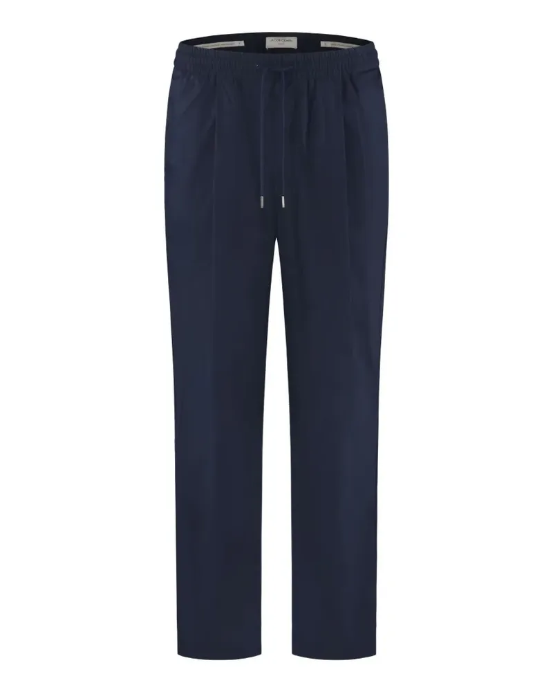 Jacob Cohën drawstring straight-leg trousers - Blau Blau