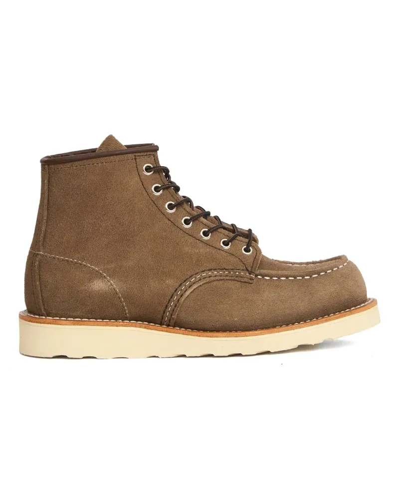 Red Wing Shoes moc-toe desert boots - Braun Braun