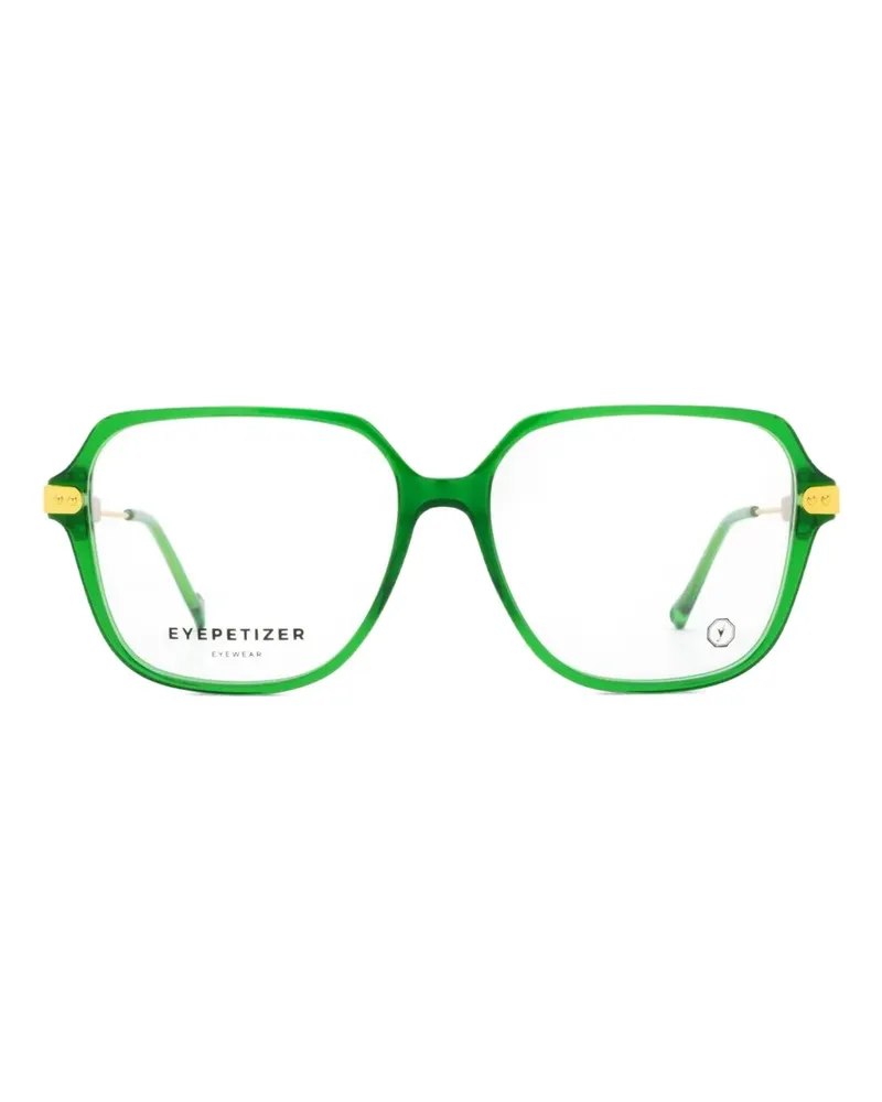 Eyepetizer Broadway Brille mit eckigem Gestell - Grün Grün