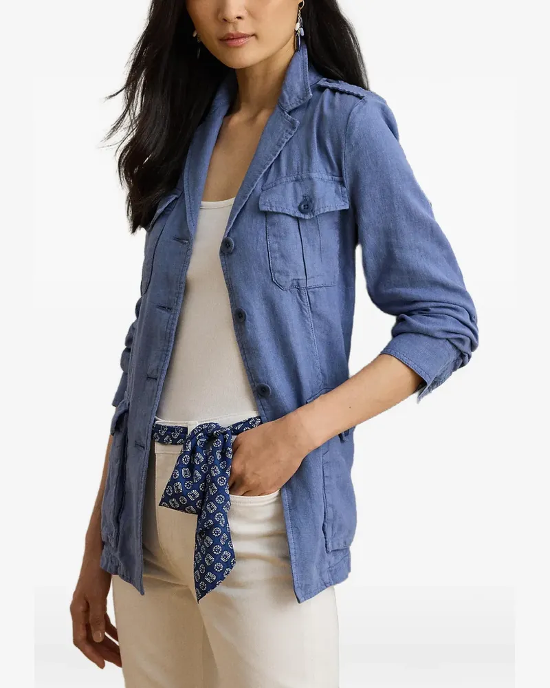 Ralph Lauren flap-pockets jacket - Blau Blau