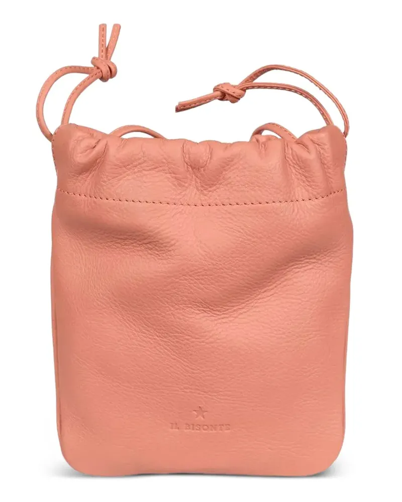 IL BISONTE Beuteltasche mit Kordelzug - Rosa Rosa