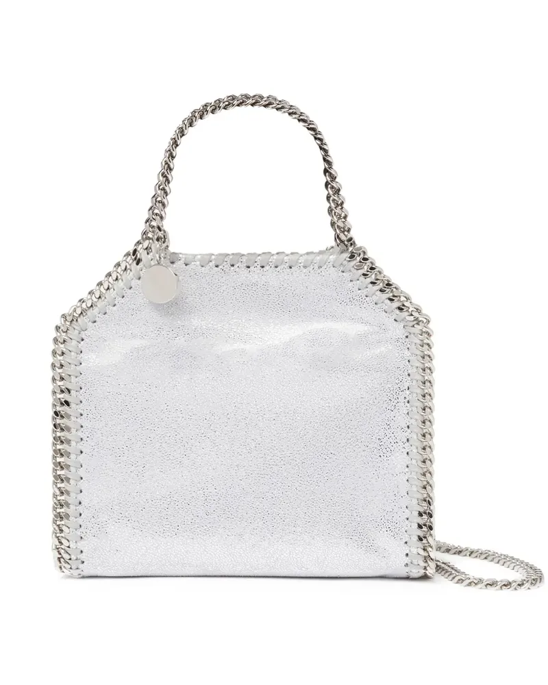 Stella McCartney Tiny Falabella Handtasche - Silber Silber