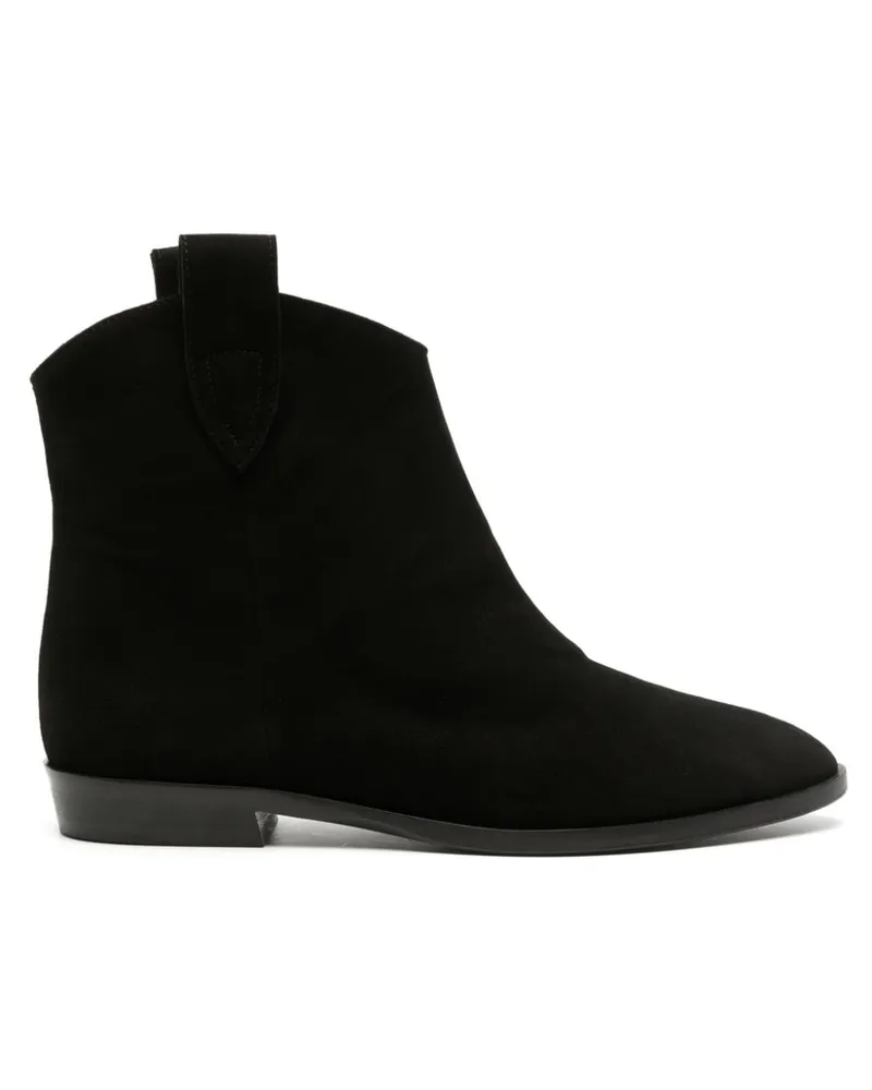 FESTA Milano Hellas Stiefeletten aus Wildleder - Schwarz Schwarz