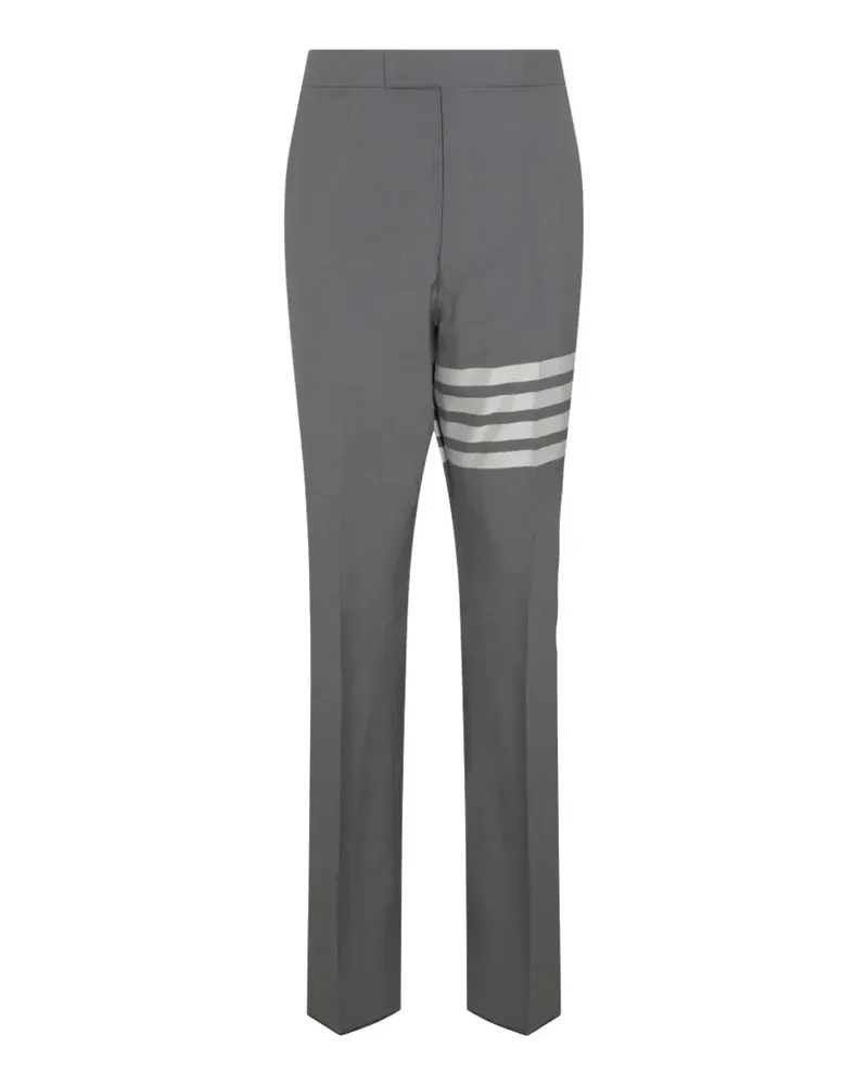 Thom Browne Hose mit Bar-Riemen - Grau Grau