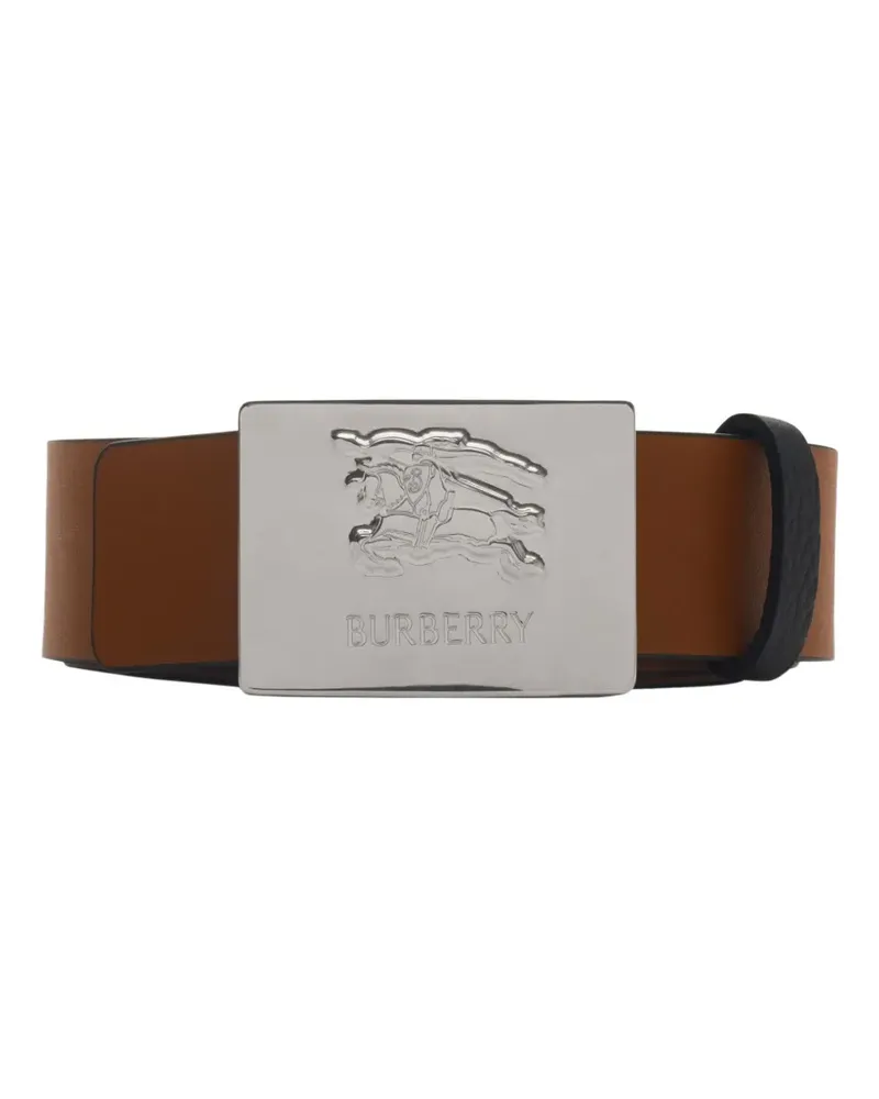 Burberry Knight Stamp Gürtel - Schwarz Schwarz