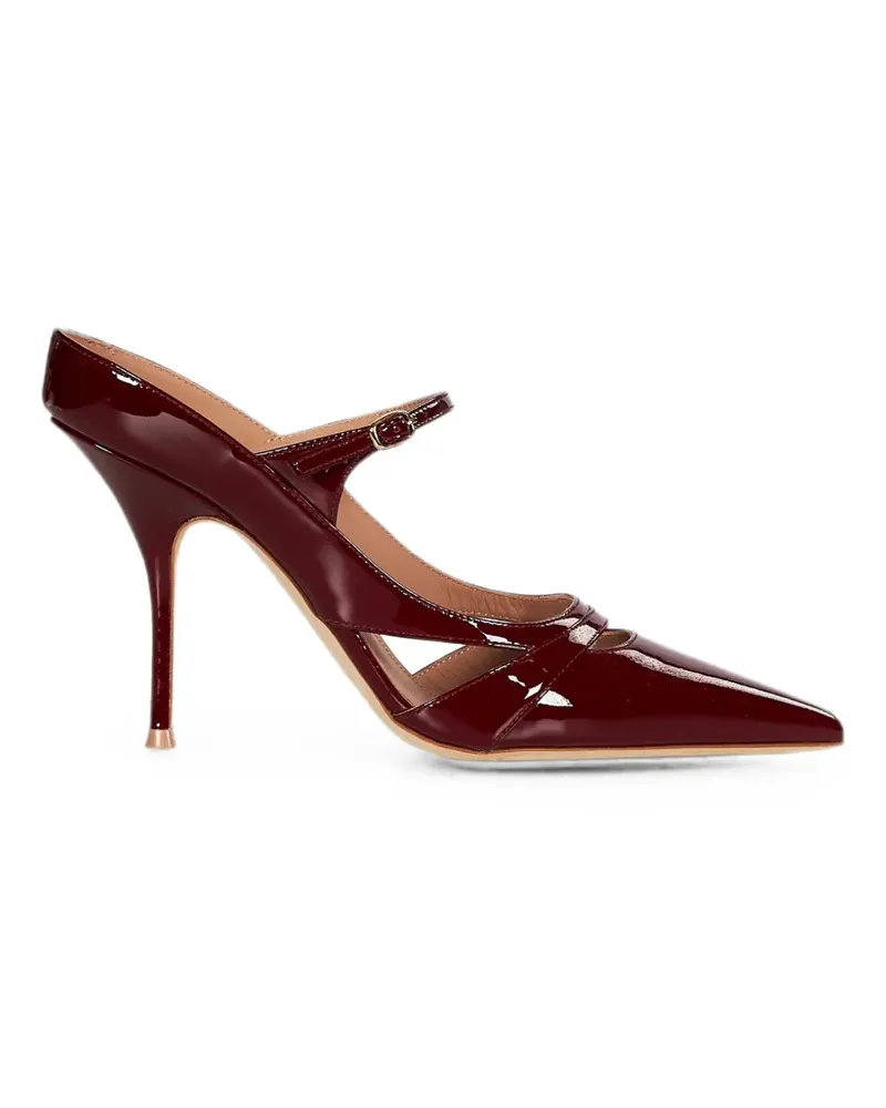 Malone Souliers 90 Patty patent leather pumps - Rot Rot