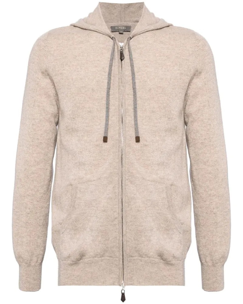 N.Peal Ladbroke Hoodie - Nude Nude
