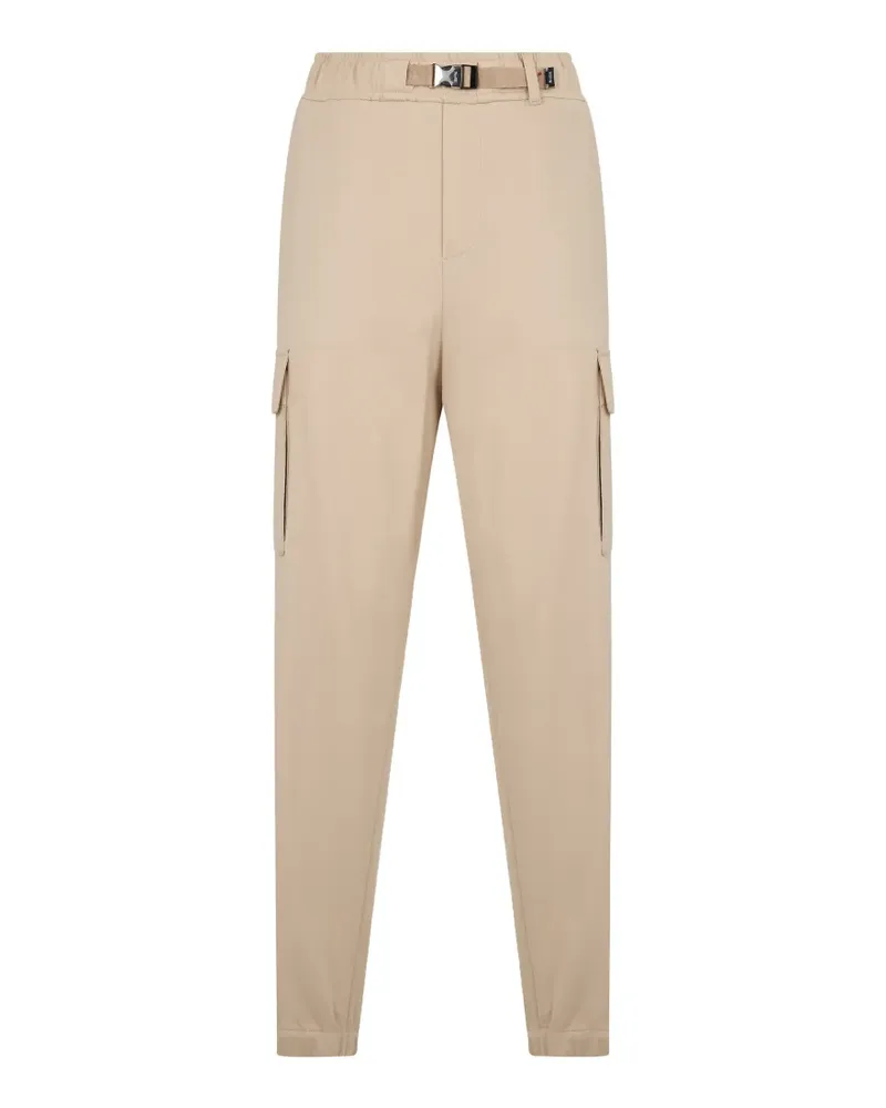 MOORER buckle-fastening cargo pants - Nude Nude