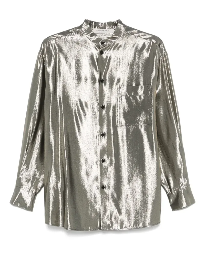 Philosophy Di Lorenzo Serafini Klassisches Hemd - Gold Gold