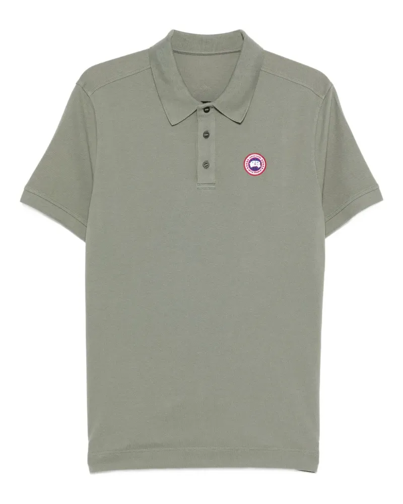 Canada Goose Beckley Poloshirt mit Logo-Patch - Grün Grün