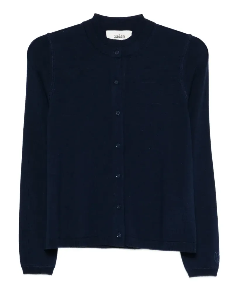 ba&sh Geknöpfter Brivael Cardigan - Blau Blau