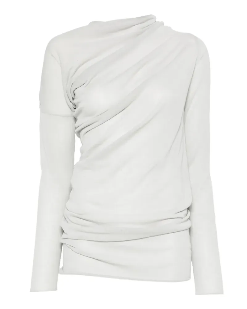Paloma Wool Jojo ruched-effect long-sleeve top - Grau Grau