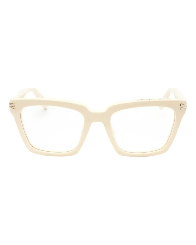 Marc Jacobs square-frame glasses - Nude Nude