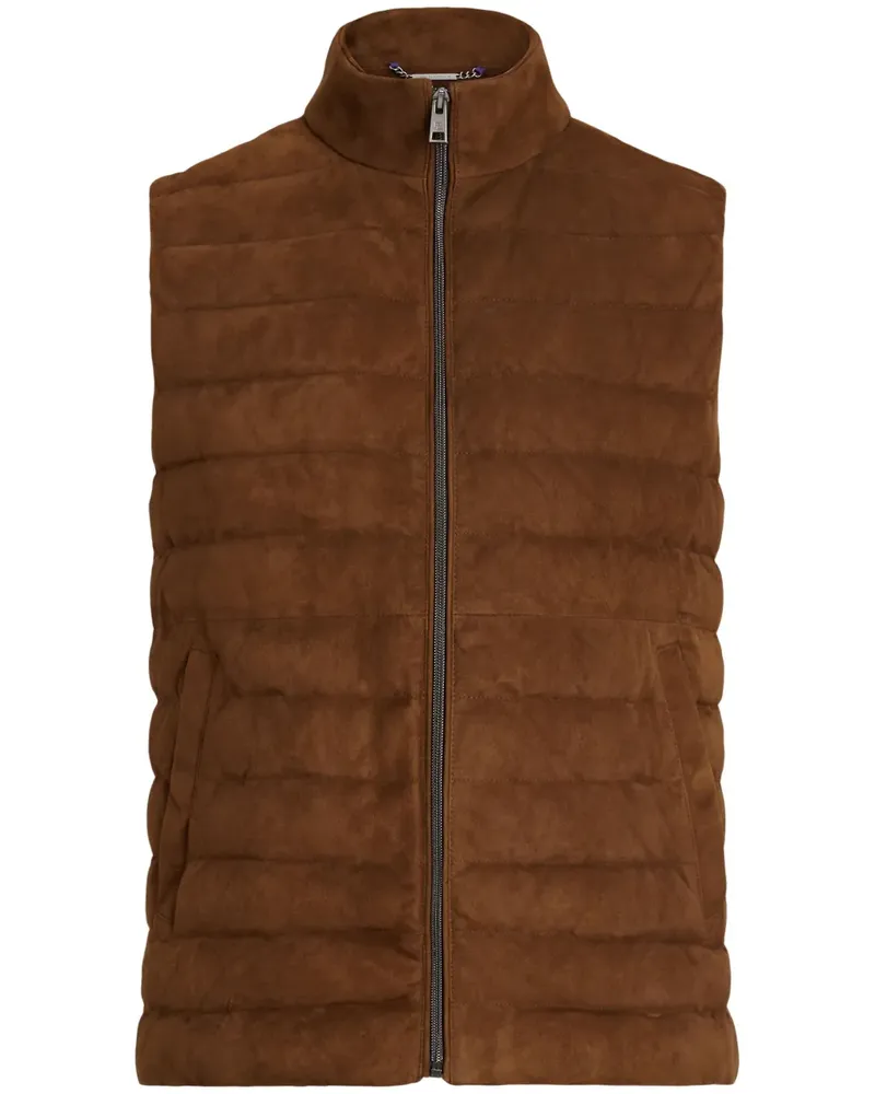 Ralph Lauren Weste aus Wildleder - Braun Braun
