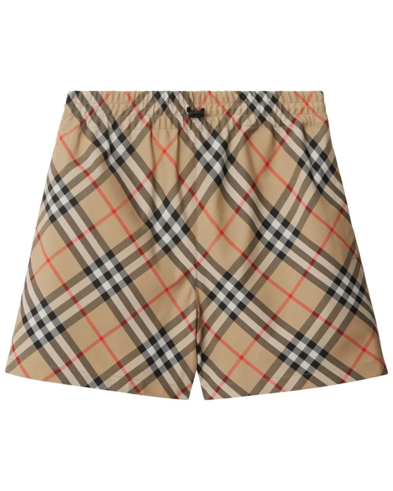 Burberry EKD Shorts mit Vintage-Check - Nude Nude