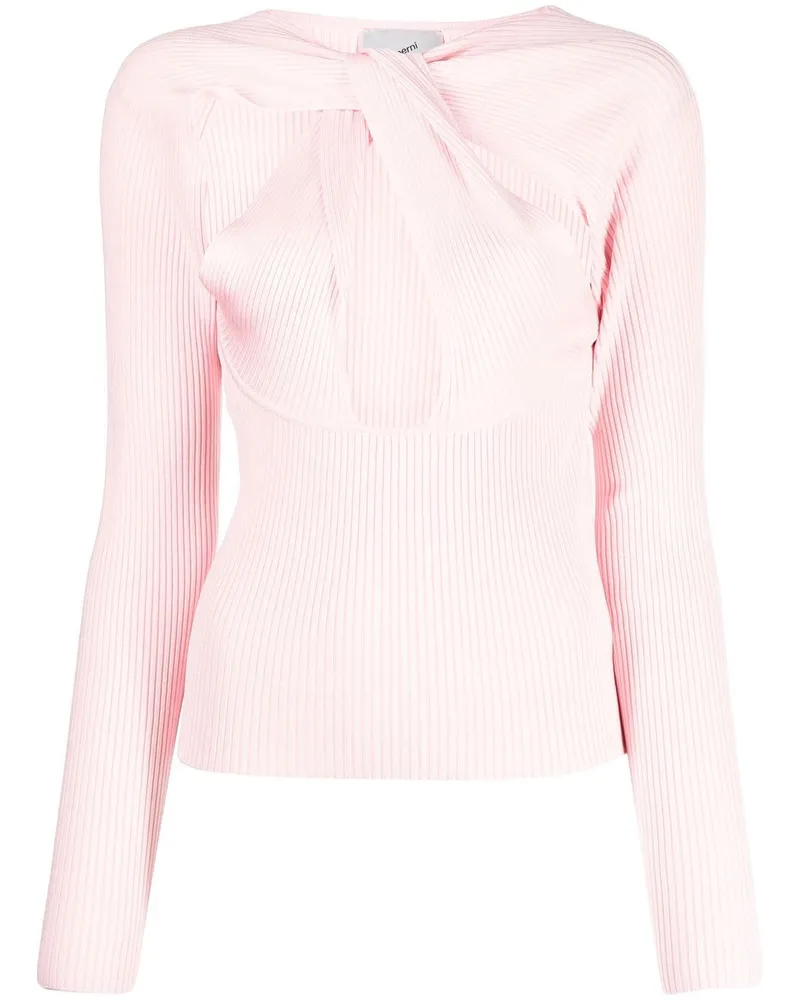 COPERNI Verdrehter Pullover mit Cut-Out - Rosa Rosa