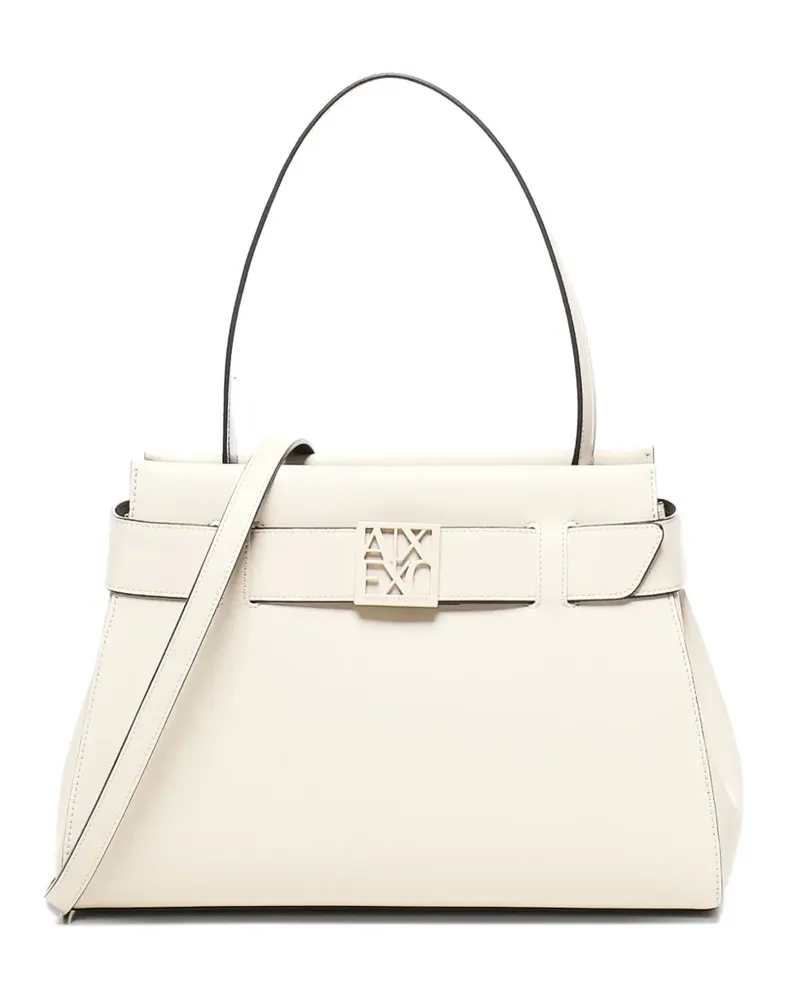Armani Exchange Gürteltasche mit Logo-Schild - Nude Nude