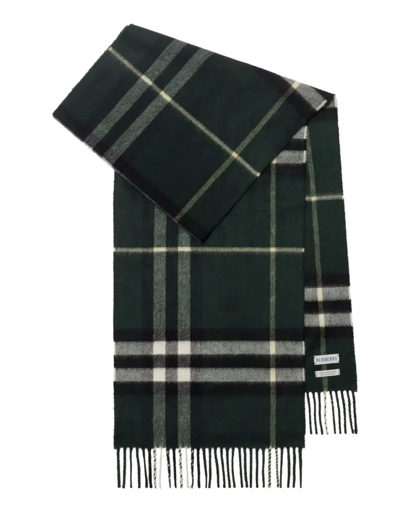 Burberry Schal aus Kaschmir - Grün Grün