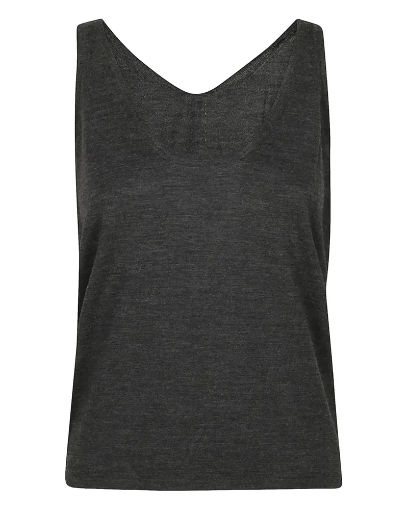 Petar Petrov V-neck top - Grau Grau